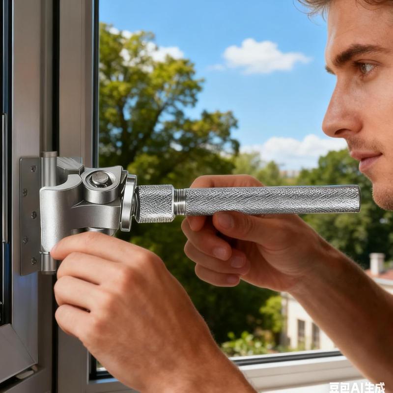 Llave para bisagras ajustable, herramienta de alineación de acero, ajustador de bisagras de puertas, abridor para gabinetes y armarios, control preciso, para hogar, RV, oficina, departamento y muebles