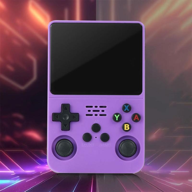  Consola Portátil Retro con Sistema Linux, Pantalla IPS de 3.5", Batería de 3000 mAh y Tarjetas TF de 32G+64G