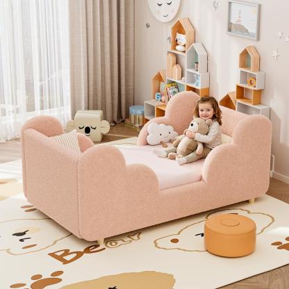 La cama ideal para tu pequeño. Segura, cómoda, con barandal desmontable y fácil de adaptar a su crecimiento.
