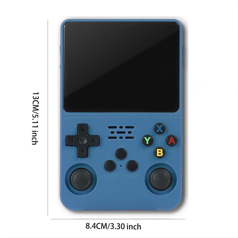  Consola Portátil Retro con Sistema Linux, Pantalla IPS de 3.5", Batería de 3000 mAh y Tarjetas TF de 32G+64G