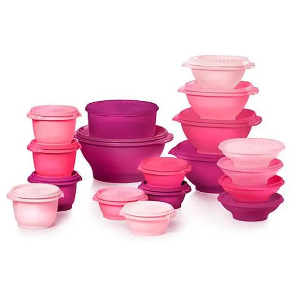 Set de 36 Recipientes Heritage Servalier con Tazones y Contenedores para Alimentos
