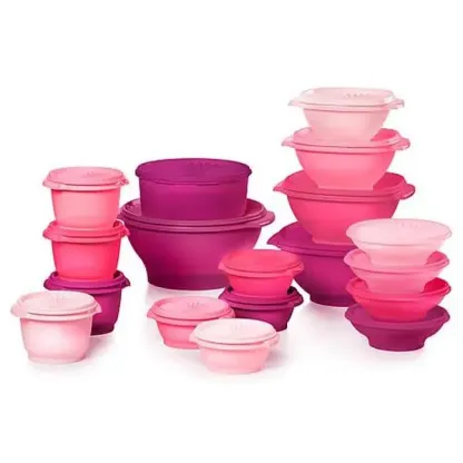 Set de 36 Recipientes Heritage Servalier con Tazones y Contenedores para Alimentos