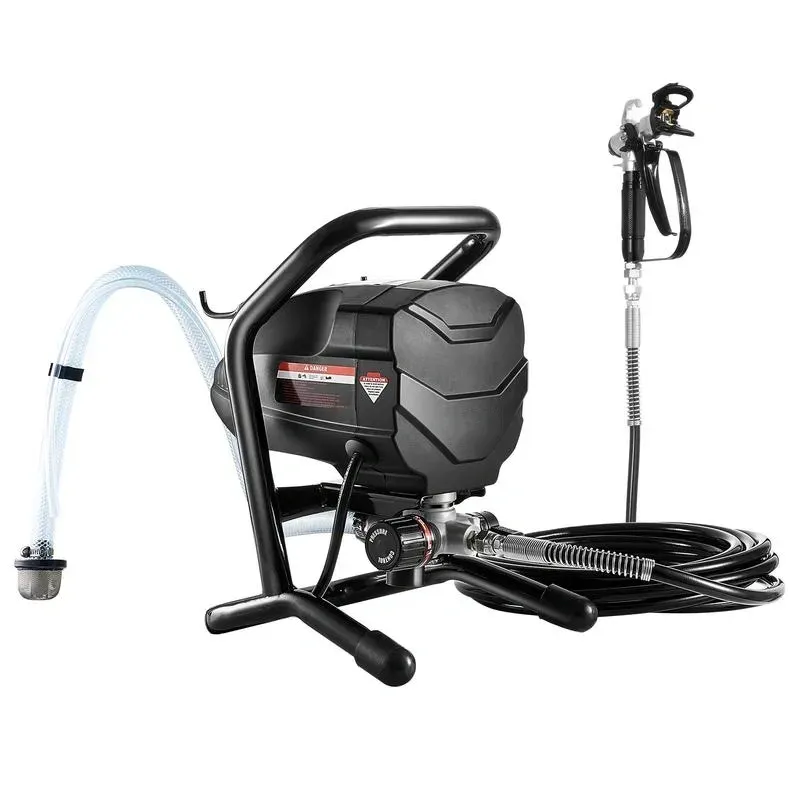 Pistola Eléctrica para Pintar 650W, Pulverizador Airless 3000 PSI con Accesorios para Casa, Cercas y Muebles