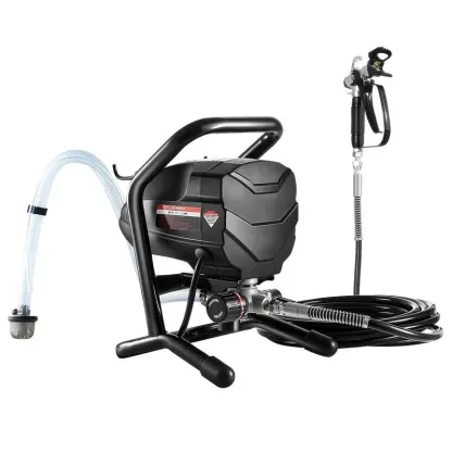 Pistola Eléctrica para Pintar 650W, Pulverizador Airless 3000 PSI con Accesorios para Casa, Cercas y Muebles