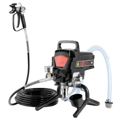 Pistola Eléctrica para Pintar 650W, Pulverizador Airless 3000 PSI con Accesorios para Casa, Cercas y Muebles