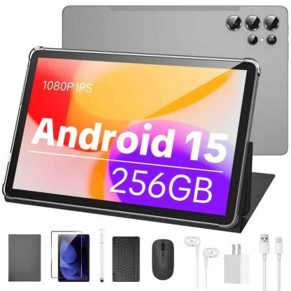 【Regalos Navideños】X9 Ultra 10.1"/ 11" Tablet Android 15 con 256GB Almacenamiento, 8GB/ 12GB RAM, Batería 10000mAh y WiFi 5G