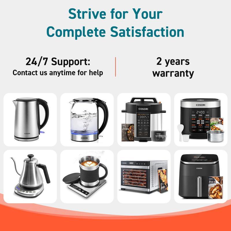 Olla de Presión 6 Qt y Arrocera Multifuncional 5 Qt 18 en 1, Cocina al Vapor, Cocción Lenta, Sous Vide y Más