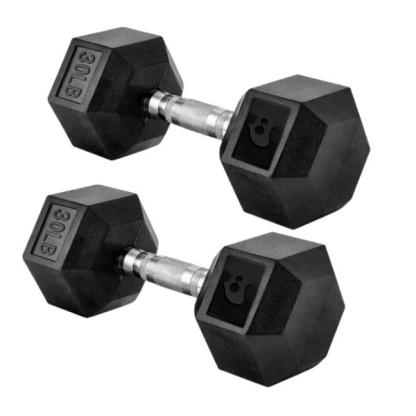Bluelander Par De Mancuernas Hexagonales para Entrenamiento en Casa - Agarre Antideslizante y Base Protectora - Equipo De Gimnasio En Casa - Calidad Premium
