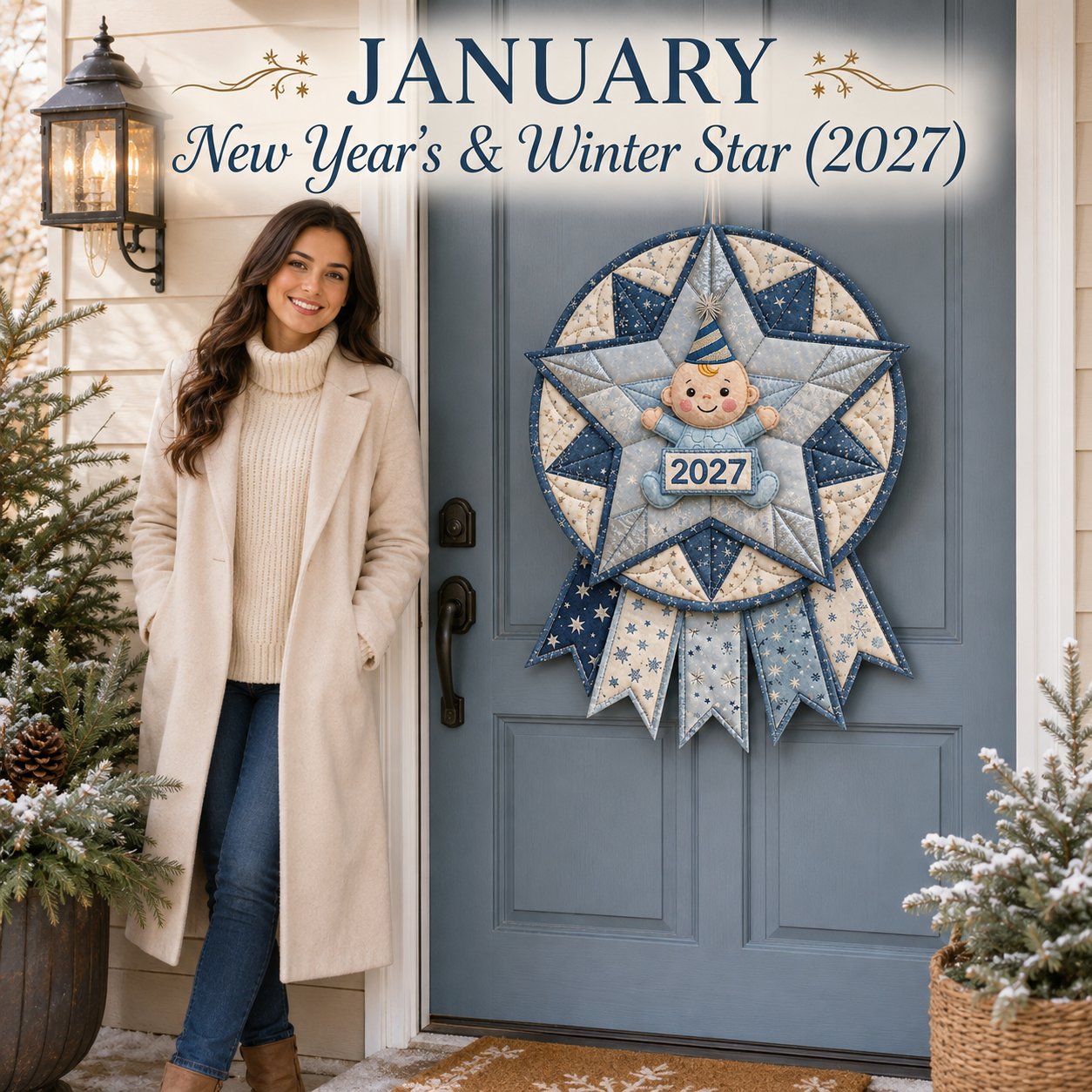 Quilted Door Hanger Details