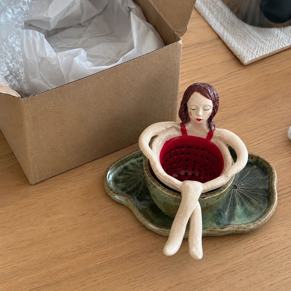 Ceramic Tea Strainer Unboxing