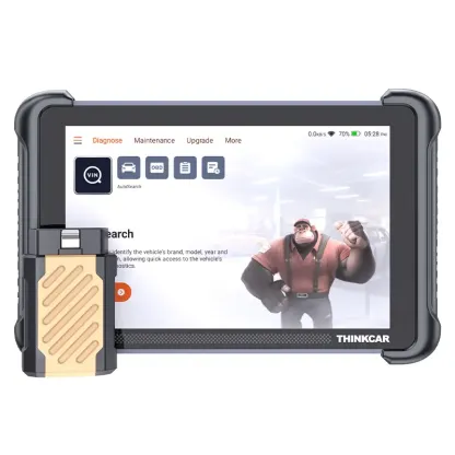 THINKCAR — Herramienta de escaneo OBD2 para automóviles con actualizaciones gratuitas de por vida; THINKSCAN 689BT — Herramienta de diagnóstico automotriz para todos los sistemas; Escáner OBD2 bidireccional con codificación de ECU, más de 35 servicios, FC