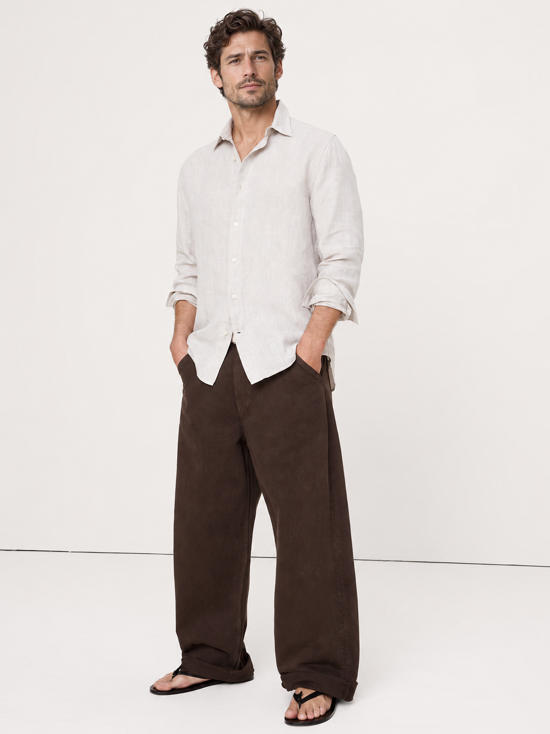 🔥Limited-Time Deal: 16-Pack Men’s Slim-Fit Linen Shirts – Only $32