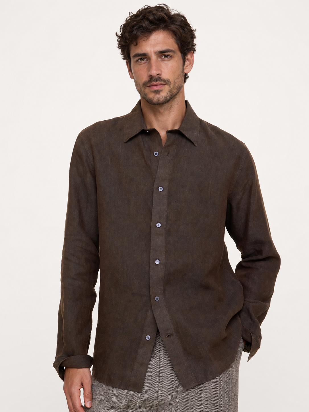 🔥Limited-Time Deal: 16-Pack Men’s Slim-Fit Linen Shirts – Only $32