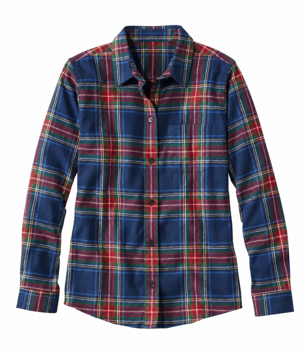 Women's Relaxed Scotch Plaid Flannel Shirt,13 Pack Only $35