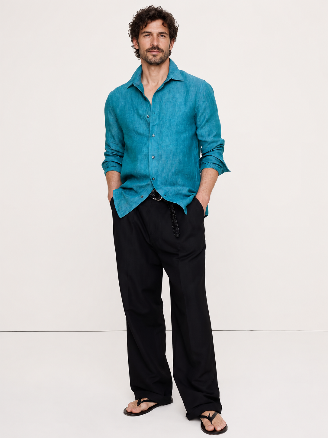 🔥Limited-Time Deal: 16-Pack Men’s Slim-Fit Linen Shirts – Only $32