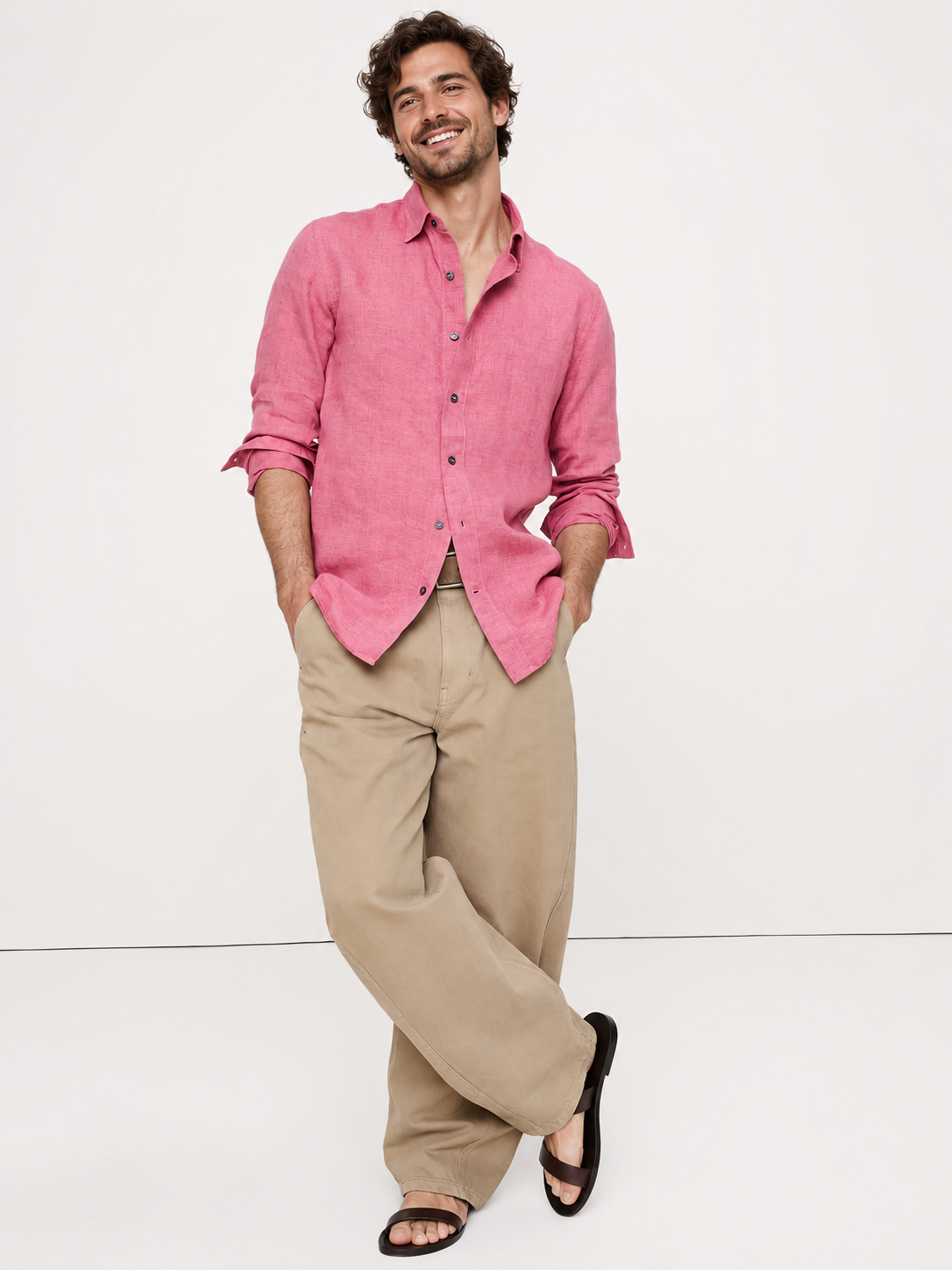 🔥Limited-Time Deal: 16-Pack Men’s Slim-Fit Linen Shirts – Only $32