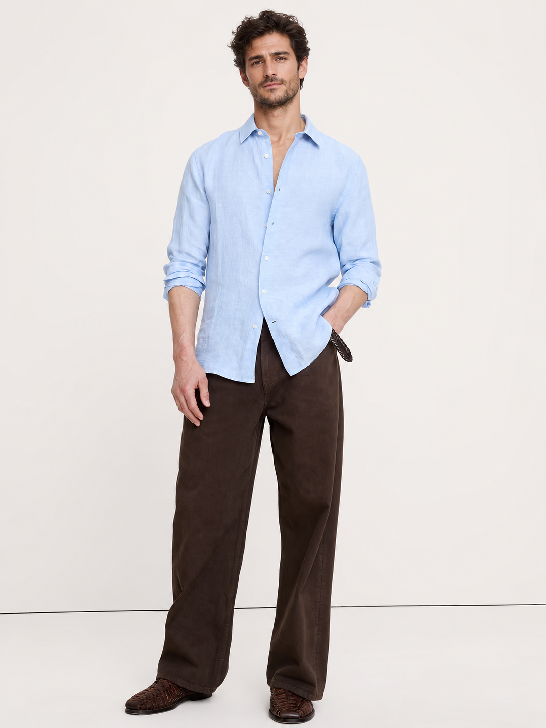 🔥Limited-Time Deal: 16-Pack Men’s Slim-Fit Linen Shirts – Only $32