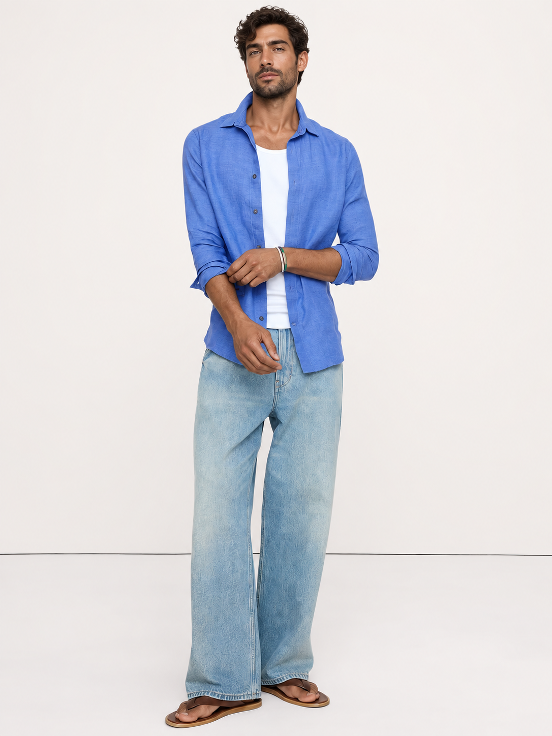 🔥Limited-Time Deal: 16-Pack Men’s Slim-Fit Linen Shirts – Only $32