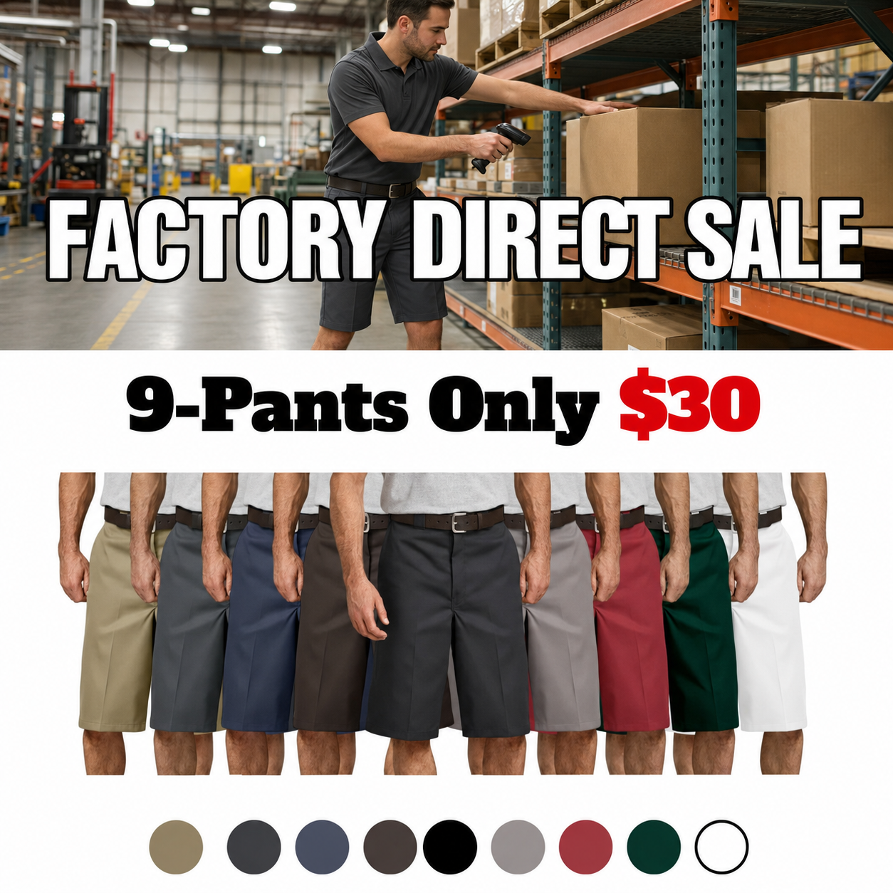  Loose Fit Cell Phone Pocket 13' Shorts-Menswear Classic Pocket Casual                          