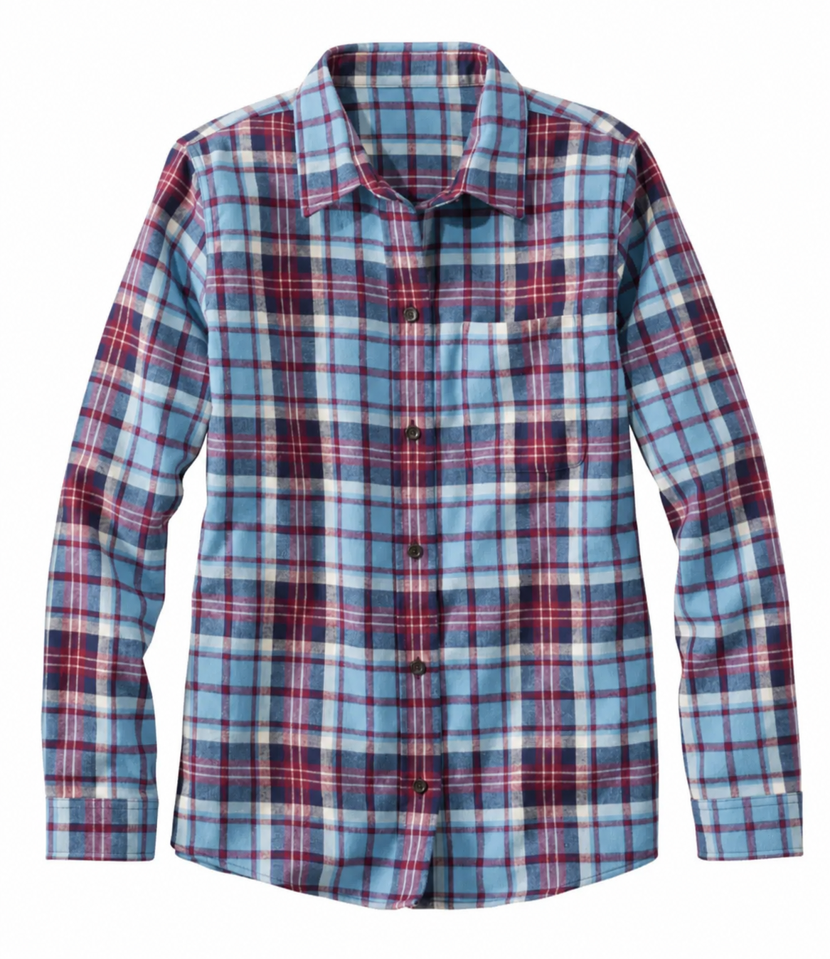 Women's Relaxed Scotch Plaid Flannel Shirt,13 Pack Only $35