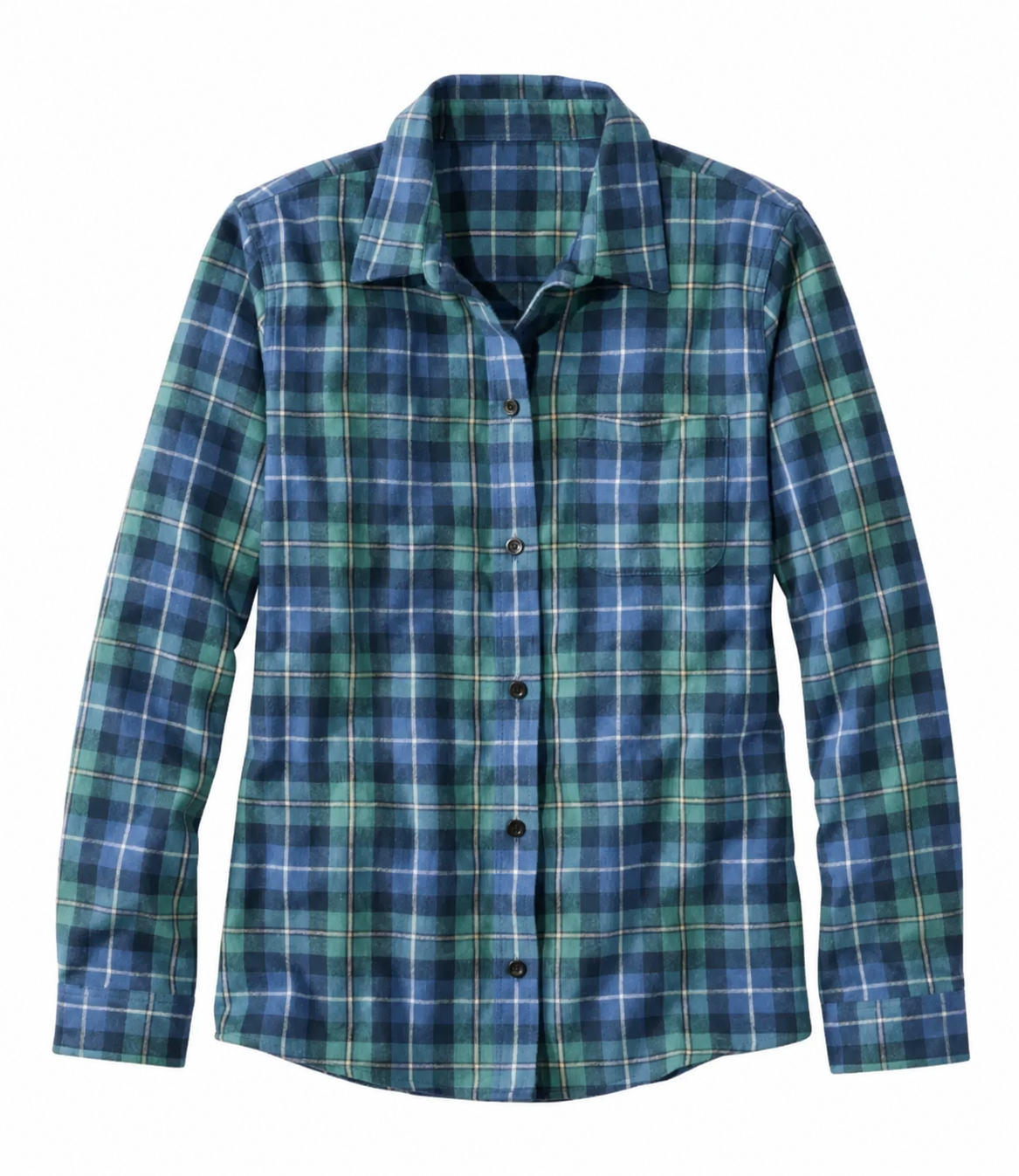 Women's Relaxed Scotch Plaid Flannel Shirt,13 Pack Only $35