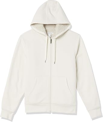 🔥Seasonal Sale – Men’s Sherpa-Lined Full-Zip Fleece Hoodies, 8-Pack Only $32