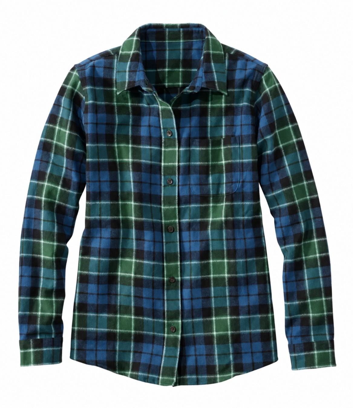 Women's Relaxed Scotch Plaid Flannel Shirt,13 Pack Only $35