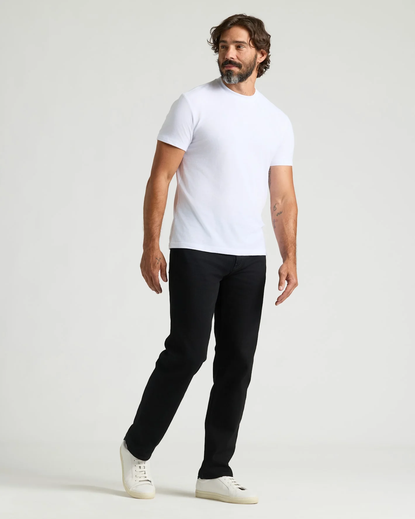 Straight Low‑Stretch Jeans (3‑Pack)