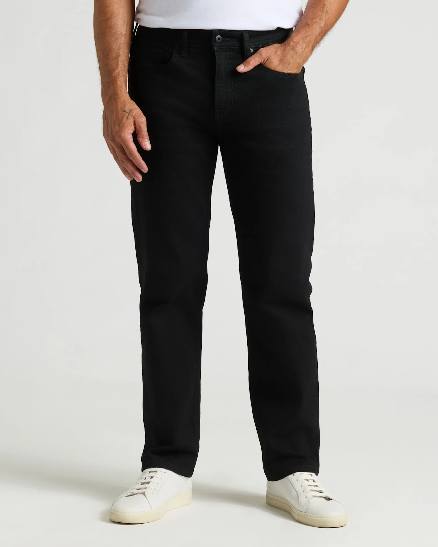 Straight Low‑Stretch Jeans (3‑Pack)