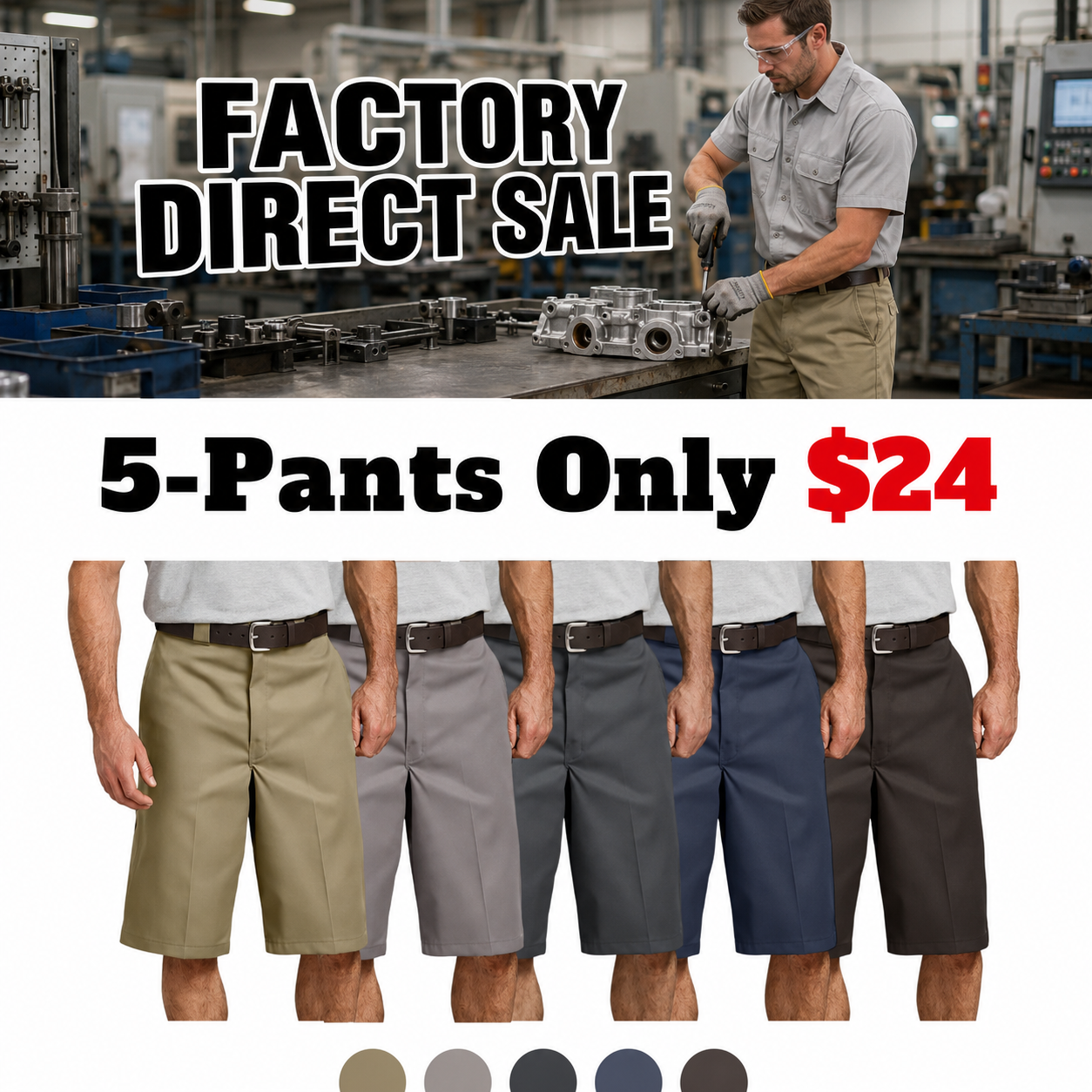 Loose Fit Cell Phone Pocket 13' Shorts-Menswear Classic Pocket Casual                          