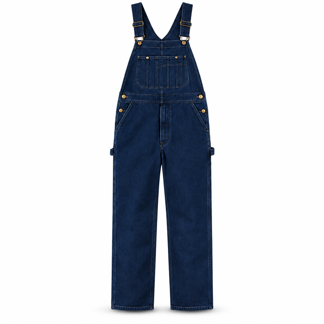 💝Last Day Promotion🔥Men's Denim Bib Overalls,  Workwear with Adjustable Straps and Convenient Tool Pockets