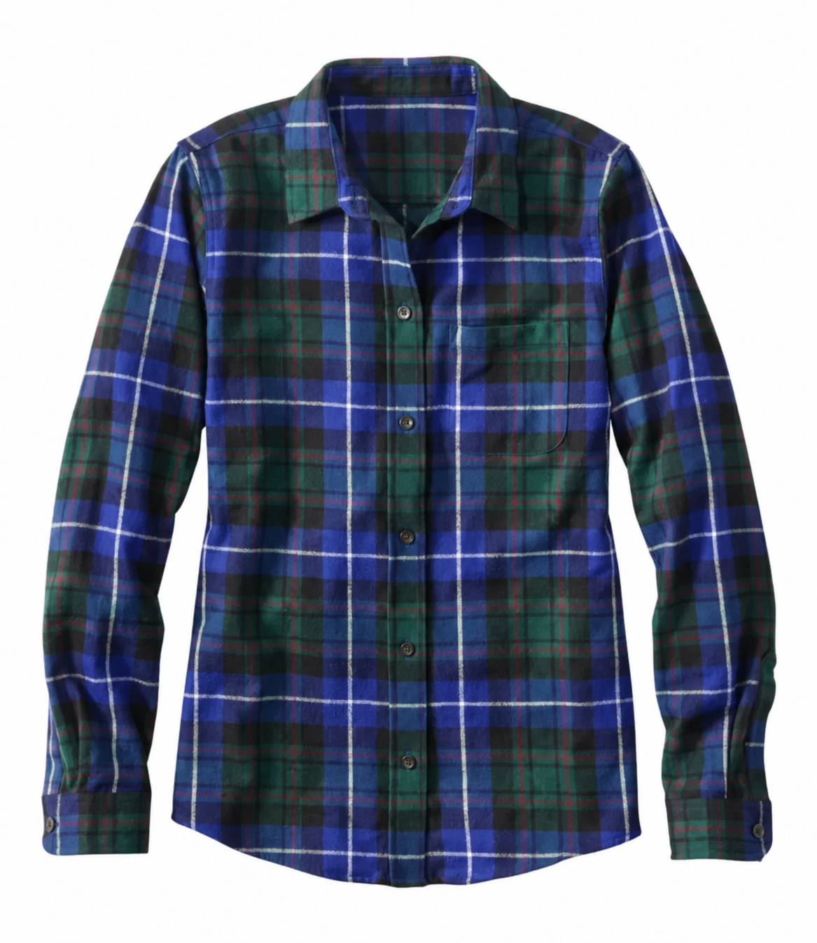 Women's Relaxed Scotch Plaid Flannel Shirt,13 Pack Only $35