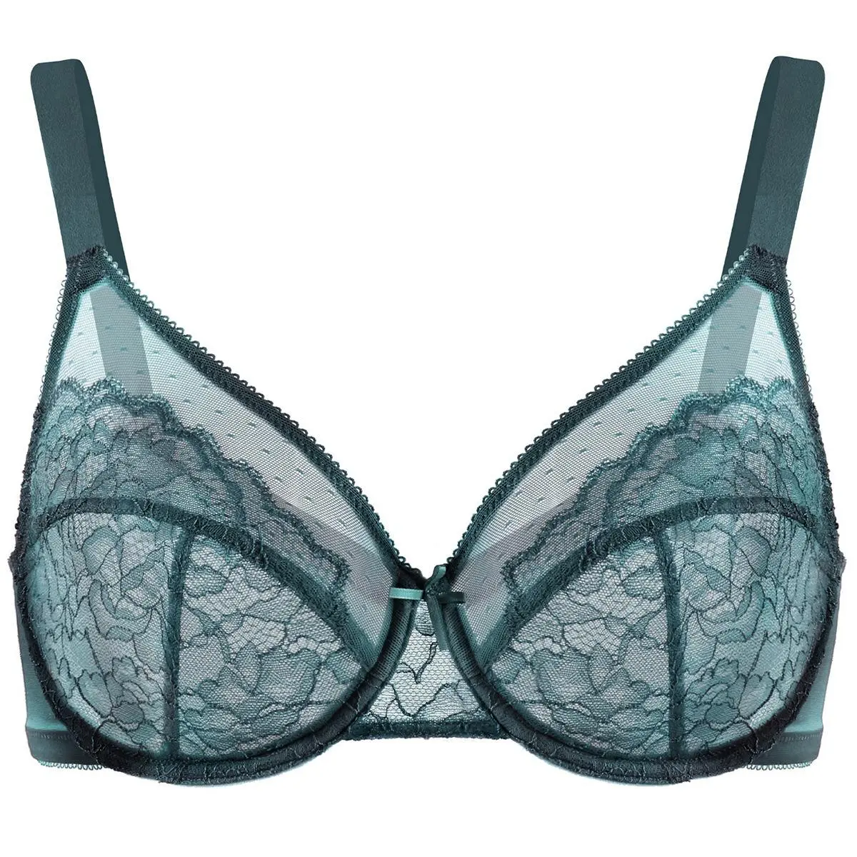 🔥 8 Pack ONLY $24 | Women’s Plus Size Floral Lace Minimizer Bras