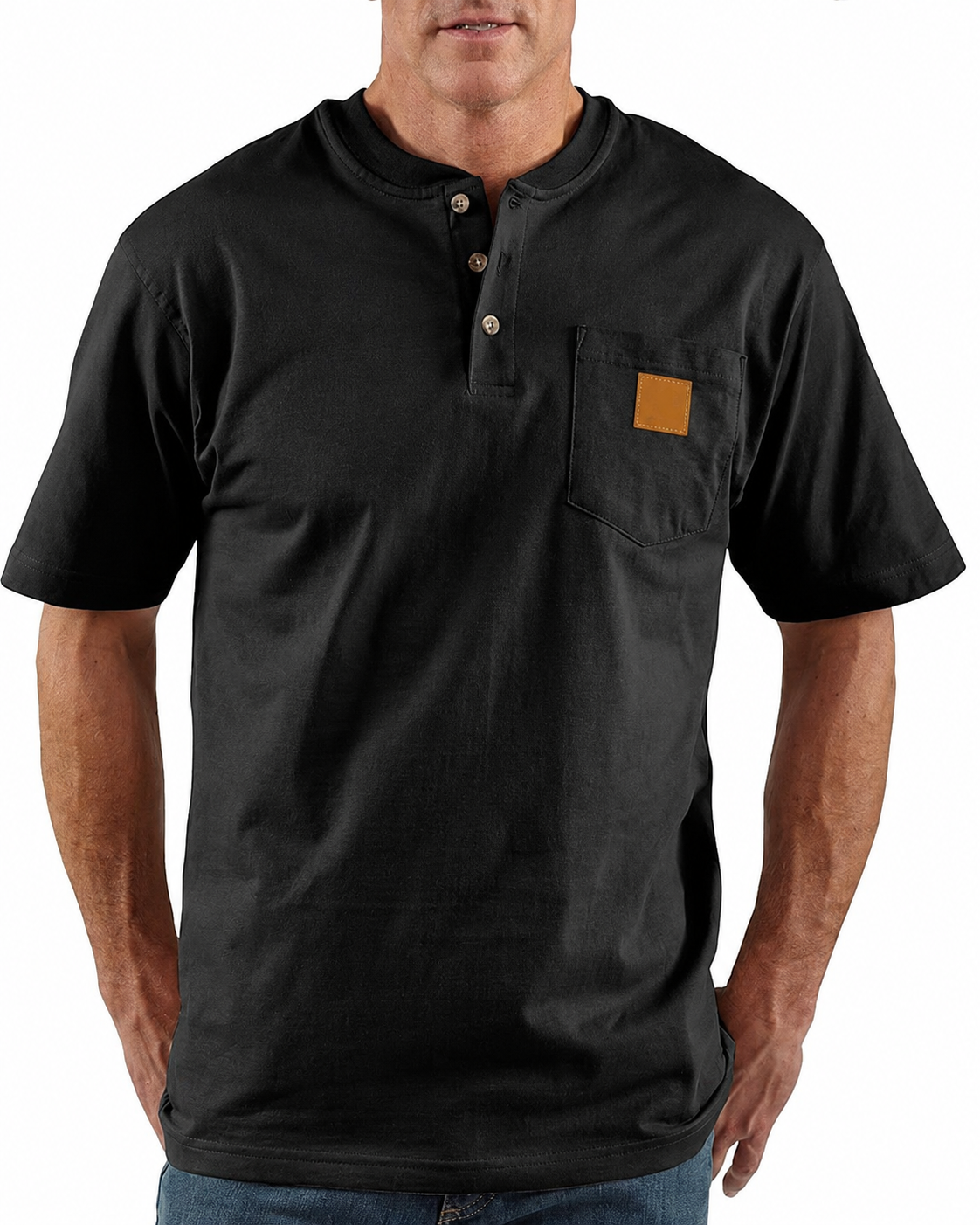 Schweres Arbeits-Poloshirt für Herren mit Brusttasche
