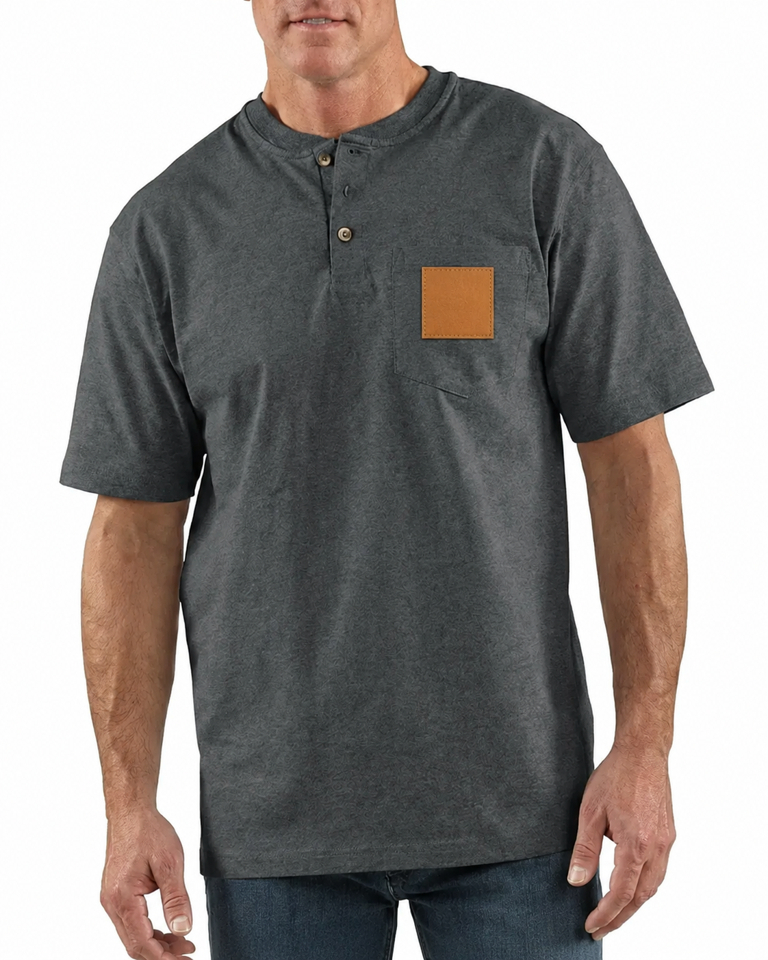 Schweres Arbeits-Poloshirt für Herren mit Brusttasche