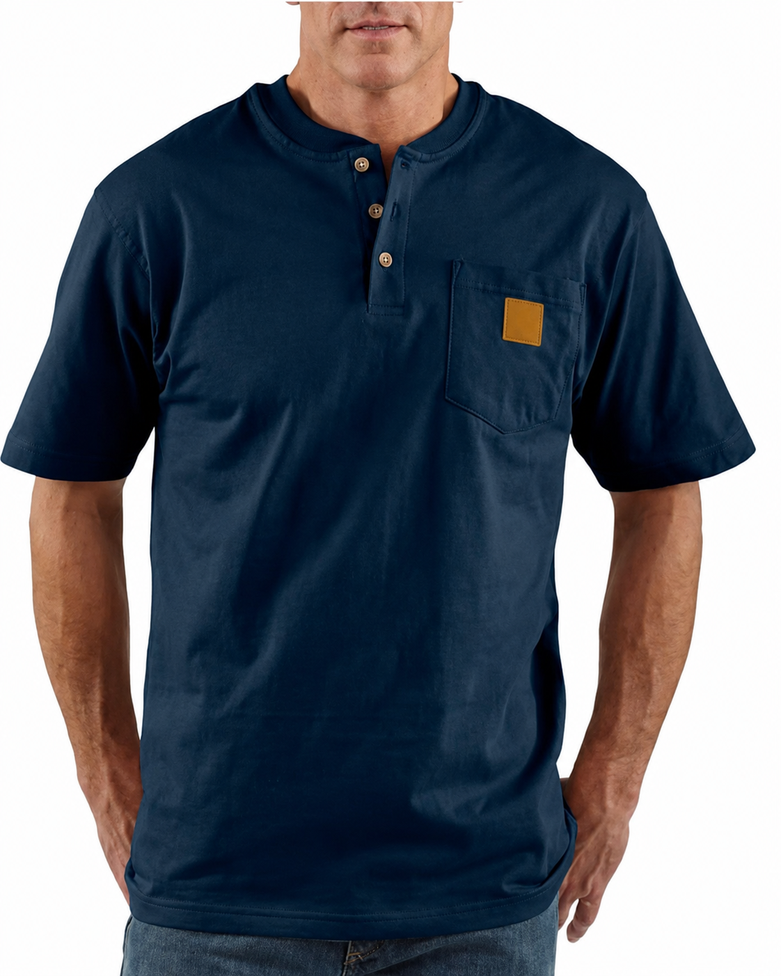 Schweres Arbeits-Poloshirt für Herren mit Brusttasche