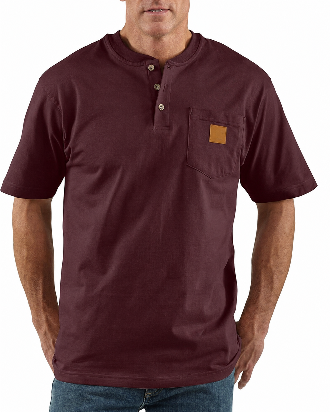 Schweres Arbeits-Poloshirt für Herren mit Brusttasche