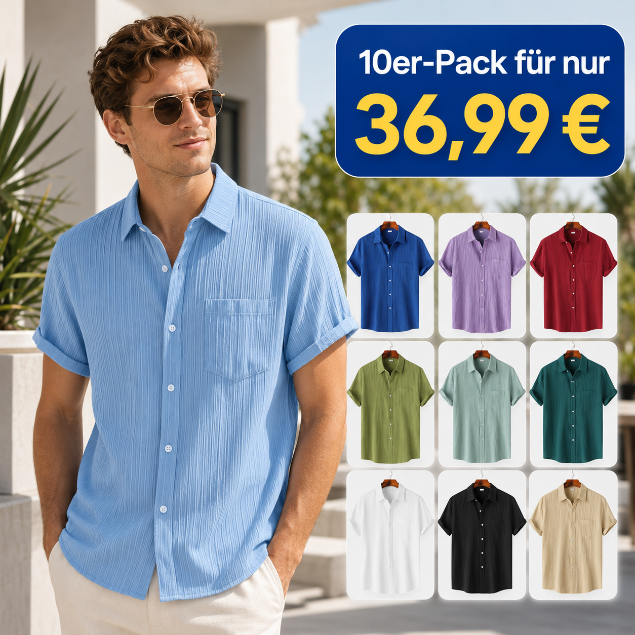 👕 Das Sommerhemd, das sich diesen Sommer jeder Mann wünscht