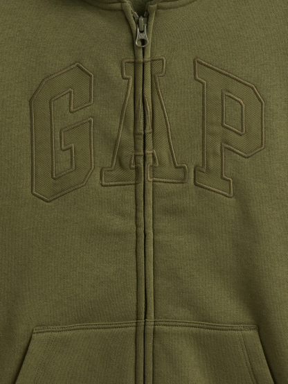 Kids VintageSoft Logo Zip Hoodie
