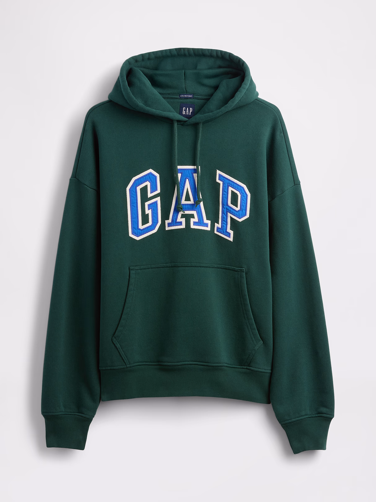 Adult Extra Heavyweight French Terry Oversized Logo Hoodie