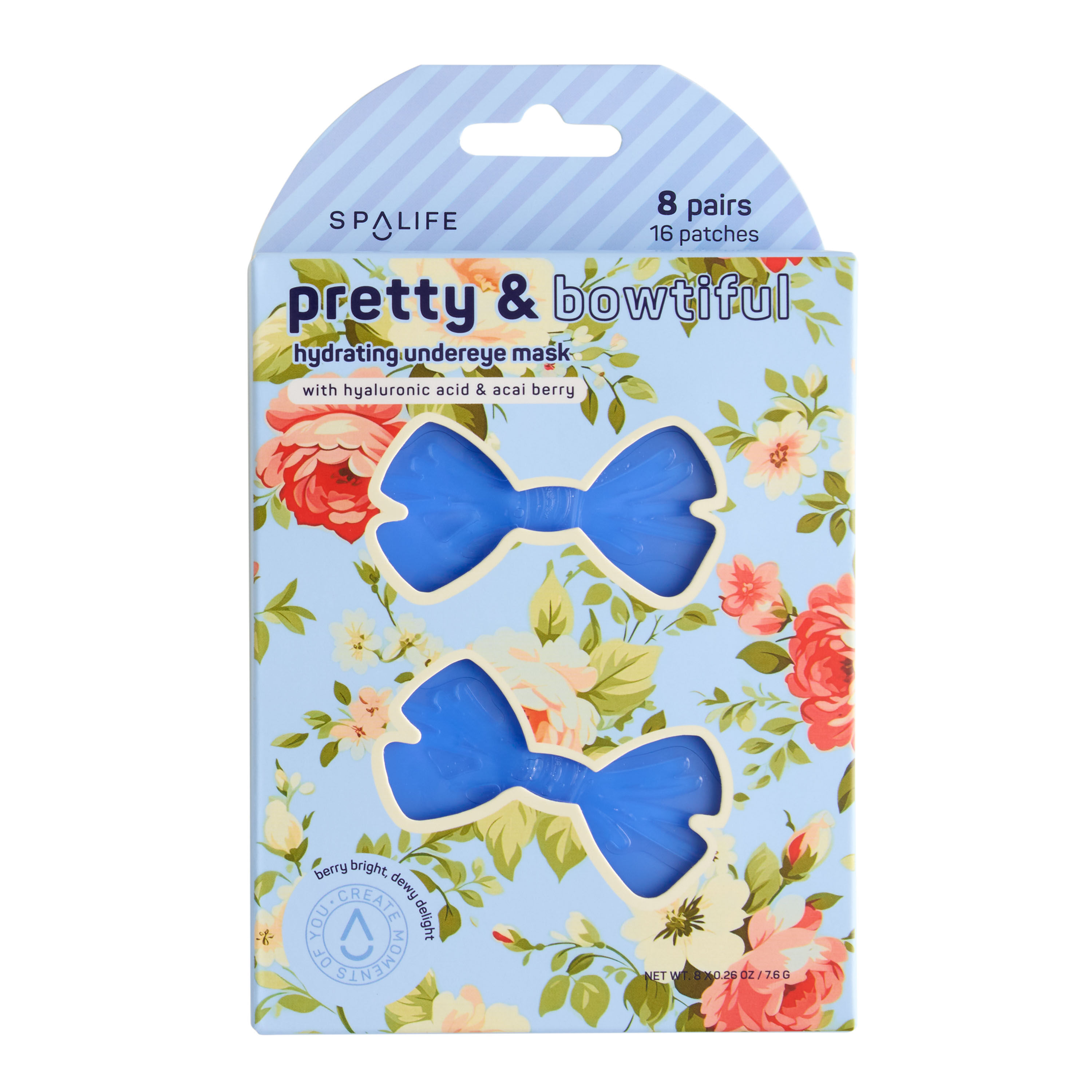 SpaLife Hydrating Under Eye Masks 8 Pack - World Market