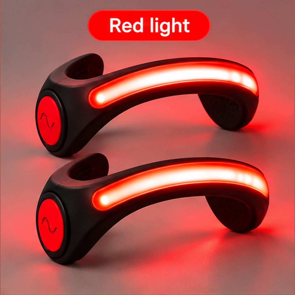 LED Heel Lights for Shoes – Running & Walking Visibility Lights