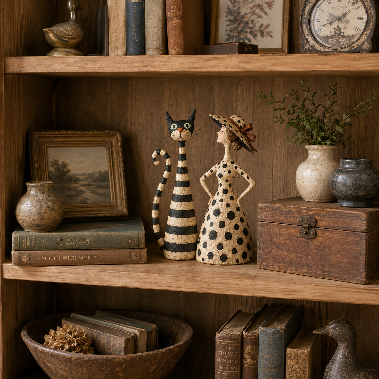 Rich texture with vintage character