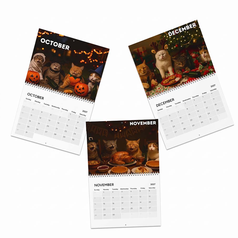 Perché amerai il Calendario Gatti Ubriachi