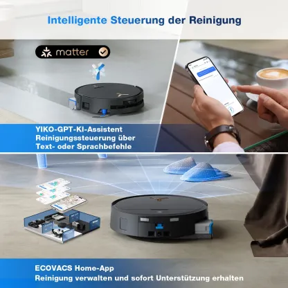 Aspirateur robot Ecothtvacs DEEBOT X9 PRO OMNI