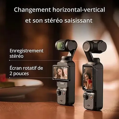 Caméra sport Dthtji Osmo Pocket 3 Creator Combo