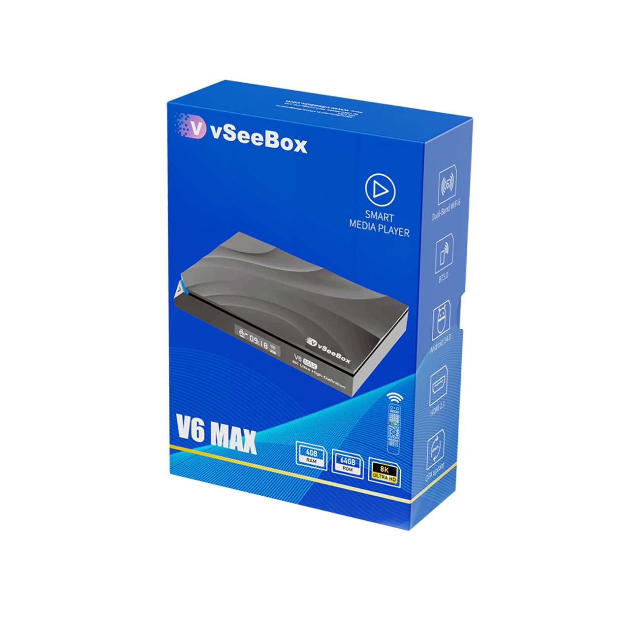 vSeeBox V6 Max | High-capacity Advanced Edition 