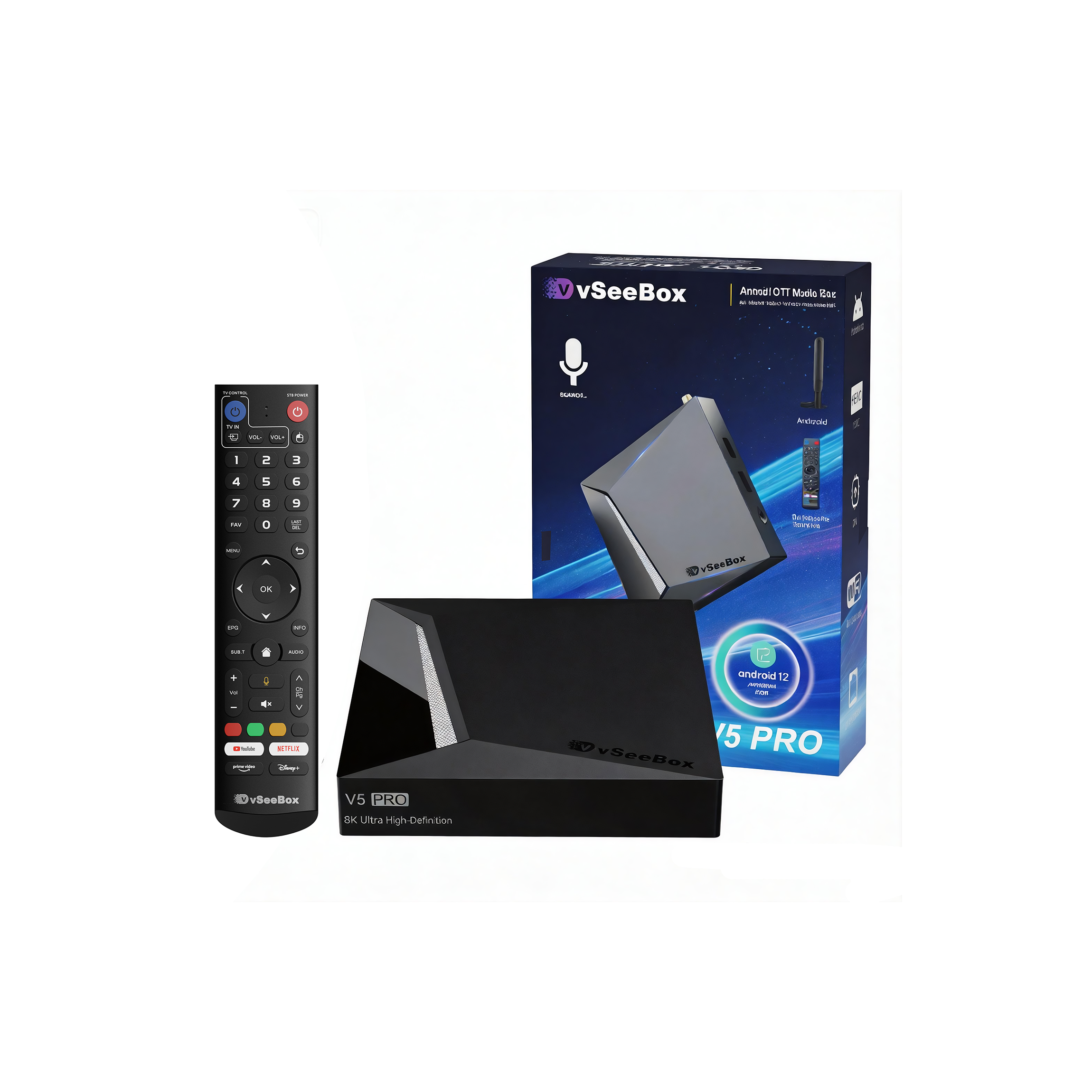 vSeeBox V5 Pro | High-Performance Model 