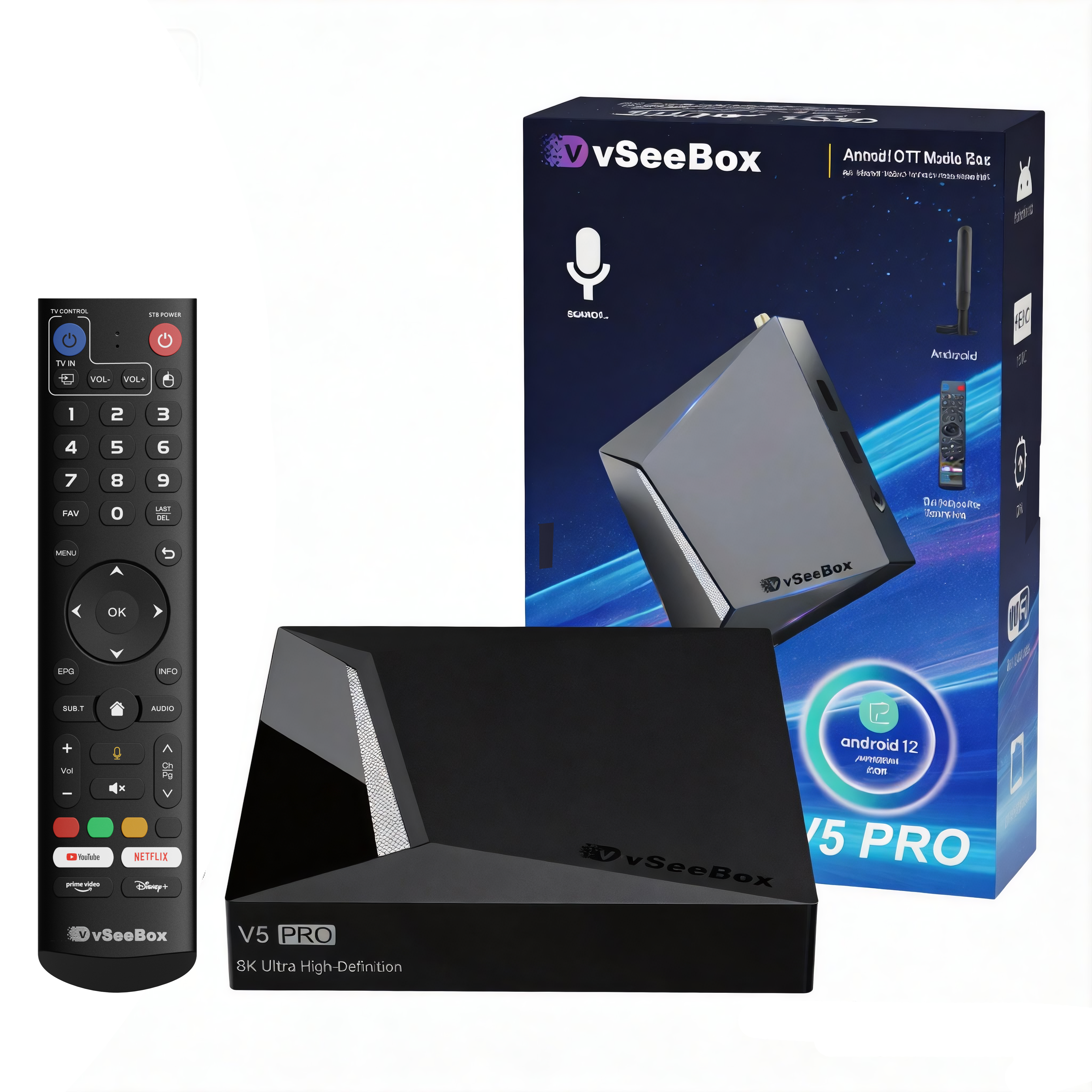 vSeeBox V5 Pro | High-Performance Model 