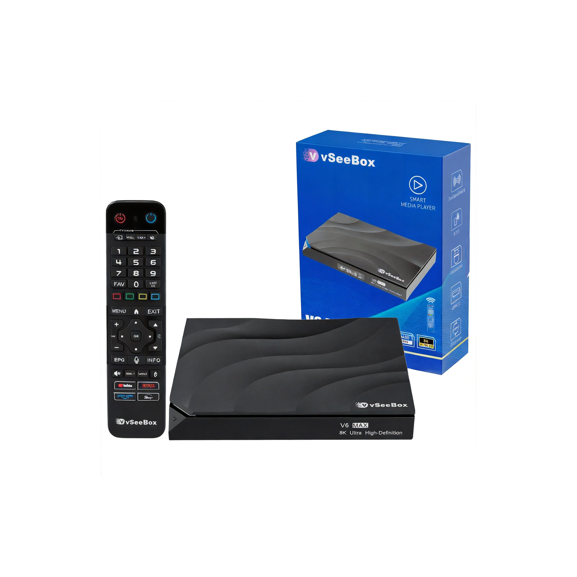 vSeeBox V6 Max | High-capacity Advanced Edition 